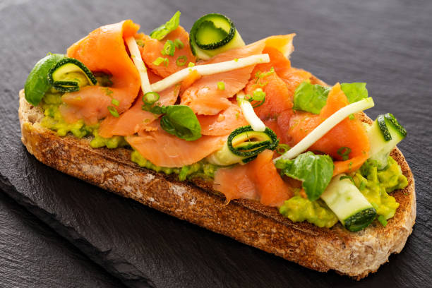 Smoked Salmon & Avocado Tartine