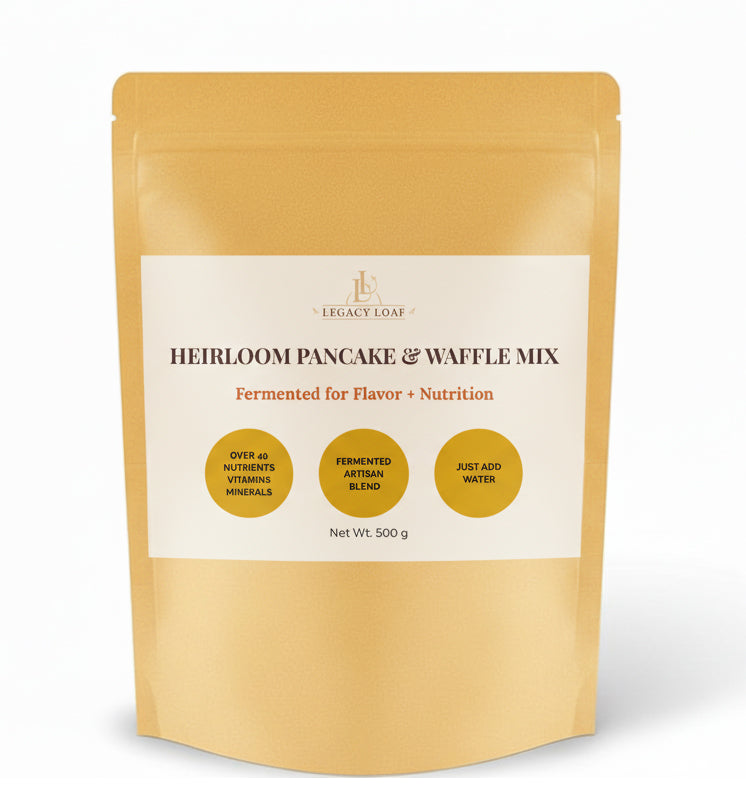 Heirloom Pancake & Waffle Mix – Fermented for Flavor + Nutrition